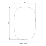 MIROIR LED ORIGINAL CAPSULE RÉTRO-ÉCLAIRÉ