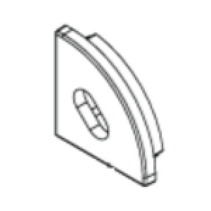 EMBOUT (1X) DE FINITION #90 NOIR (STANDARD) - (TROU)