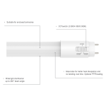 T8 3CCT LED TUBE 2' - 8W
