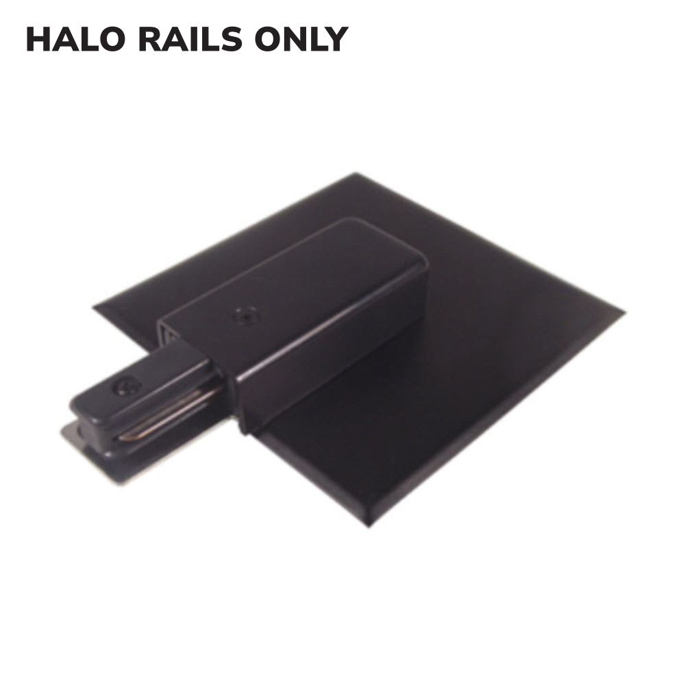 END CONNECTOR AND HALO TRACK PLATE