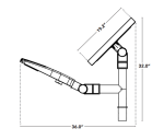 HYBRID SOLAR LED SPOTLIGHT 30W CCT