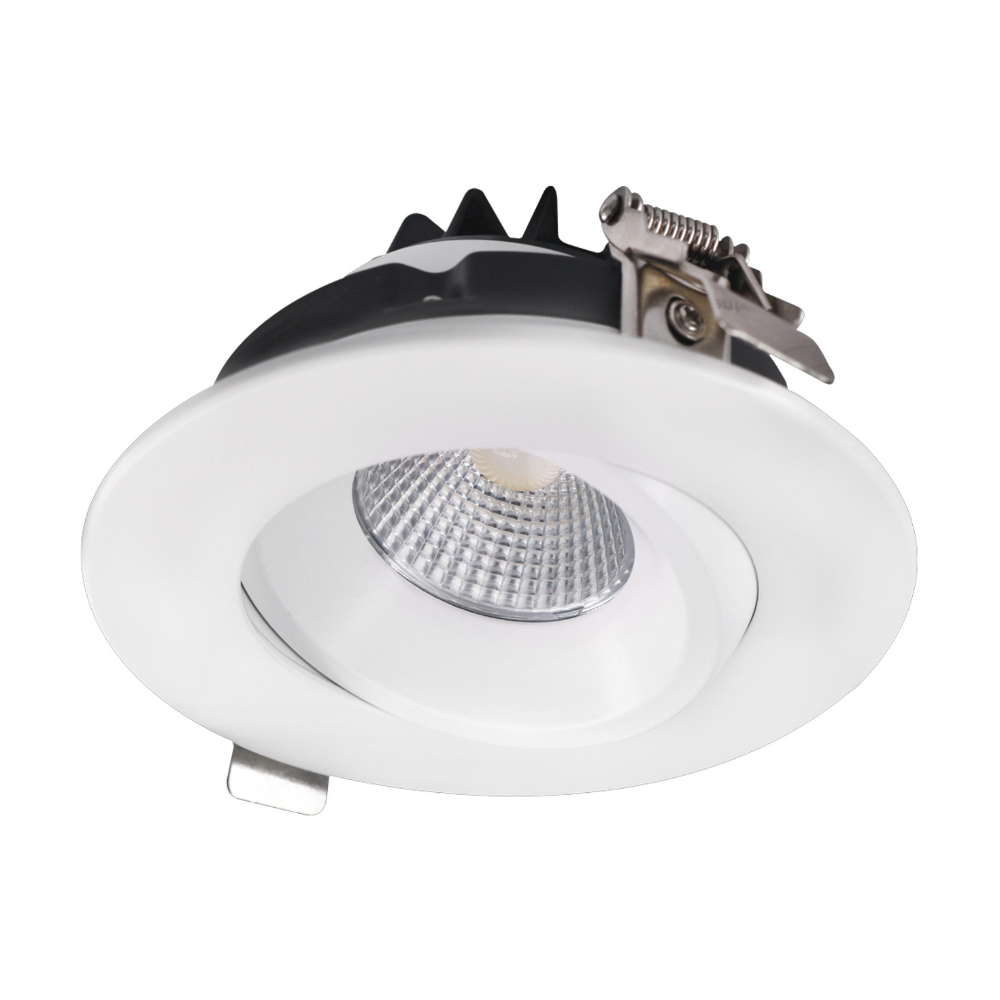 SWIVEL LED RECESSED 4'' DLS-HP ROUND - 15W