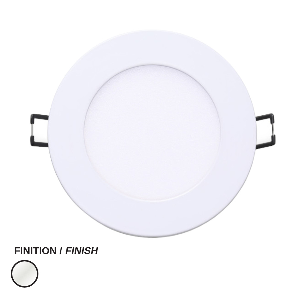 12/24V LED RECESSED 4'' DLF FLAT - 8W