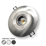 LED RECESSED 4" DLX ROUND - 8W