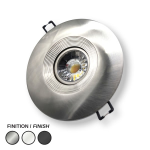 LED RECESSED 4" DLX ROUND - 8W
