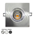 LED RECESSED 4" DLX SQUARE - 8W